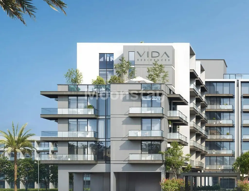 Vida Residences building exterior, Saadiyat Island
